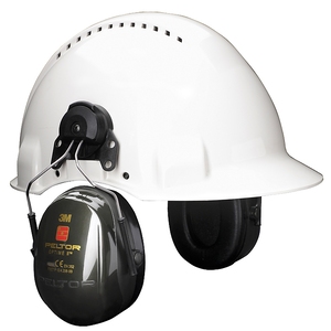 3M H520P3H SNR26 Peltor Optime II Helmet Ear Muffs H520P3H SNR26