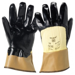 Ansell 28-329 Nitrasafe Nitrile Kevlar Gloves [12Prs]