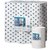 Tork 101230 White Wiping Paper Centrefeed Roll 2 Ply