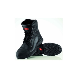 Tuf XT 100207 XT 8.5'' Hi-Leg Black Leather Zip Boot S3 SRC