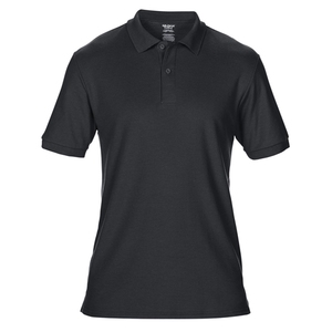 Gildan 75800 Dryblend Double Pique Polo Shirt Black S-2XL