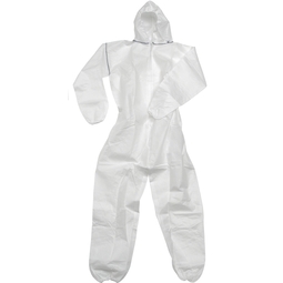 Disposable Coverall Type 5/6 C/W Hood White