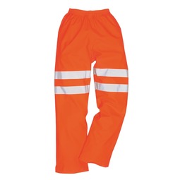 Portwest RT51 Sealtex Hi Visibility Waterproof Trousers Orange