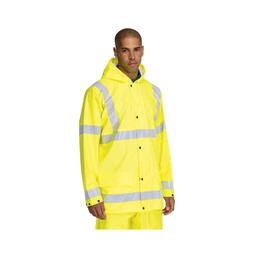 KeepSAFE High Visibility Breathable Waterproof Jacket Yellow