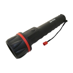 Rubber 3 Cell Torch Black