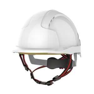 JSP AJS260-000-100 Skyworker Micropeak Vented Helmet White