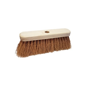 Broom Head Natural Coco Fibre 250mm/10'' Flat