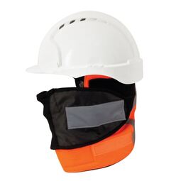 JSP High Visibility Helmet Warmer Orange