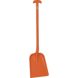 Orange Polypropylene Snow Shovel