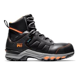 Timberland Pro Hypercharge Black/Orange Leather Boot