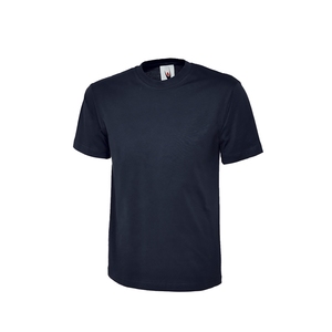 Uneek UC301 Classic Navy Blue 100% Cotton T-Shirt 180g