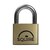 Squire LN5KA Lion Range Premium Solid Brass Double Locking Padlock Open Shackle Keyed Alike 50MM