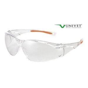 Univet 513 Clear Lens Safety Glasses