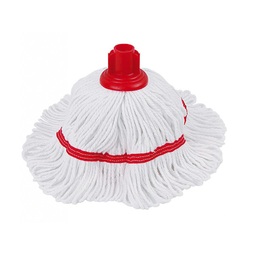 Colour-Coded Socket Mop Head Red