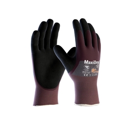 Keypoint 56-425 Maxidry 3/4 Nitrile Coated GP Liquid Proof Knitwrist Gloves
